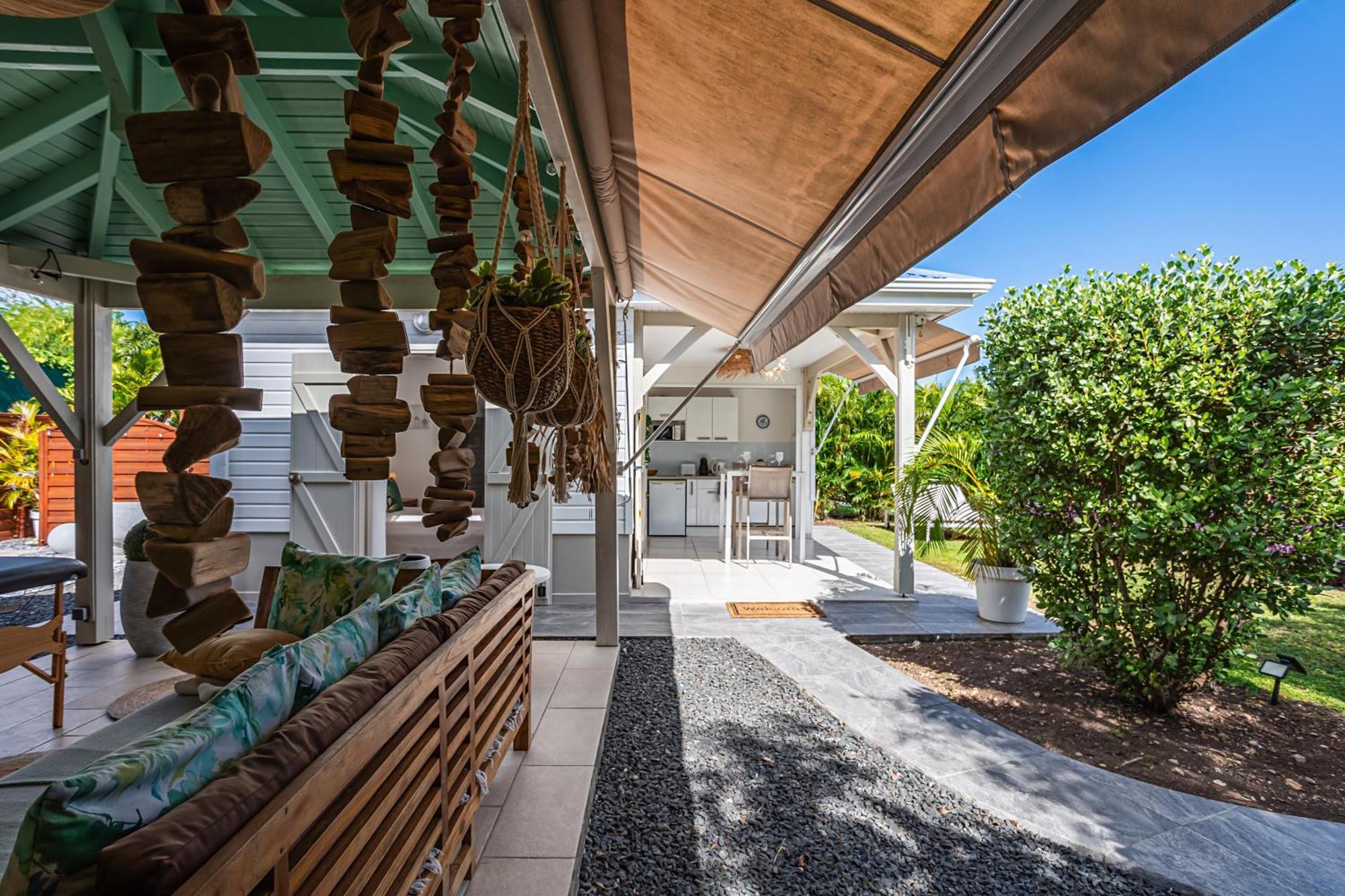 Magnifique Bungalow Et Jacuzzi Au Coeur Des Plages Le Moule Exteriér fotografie